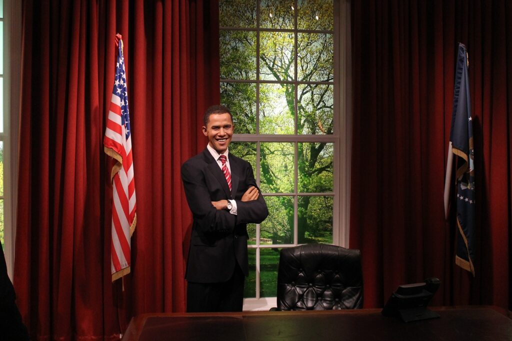barack, obama, wax museum