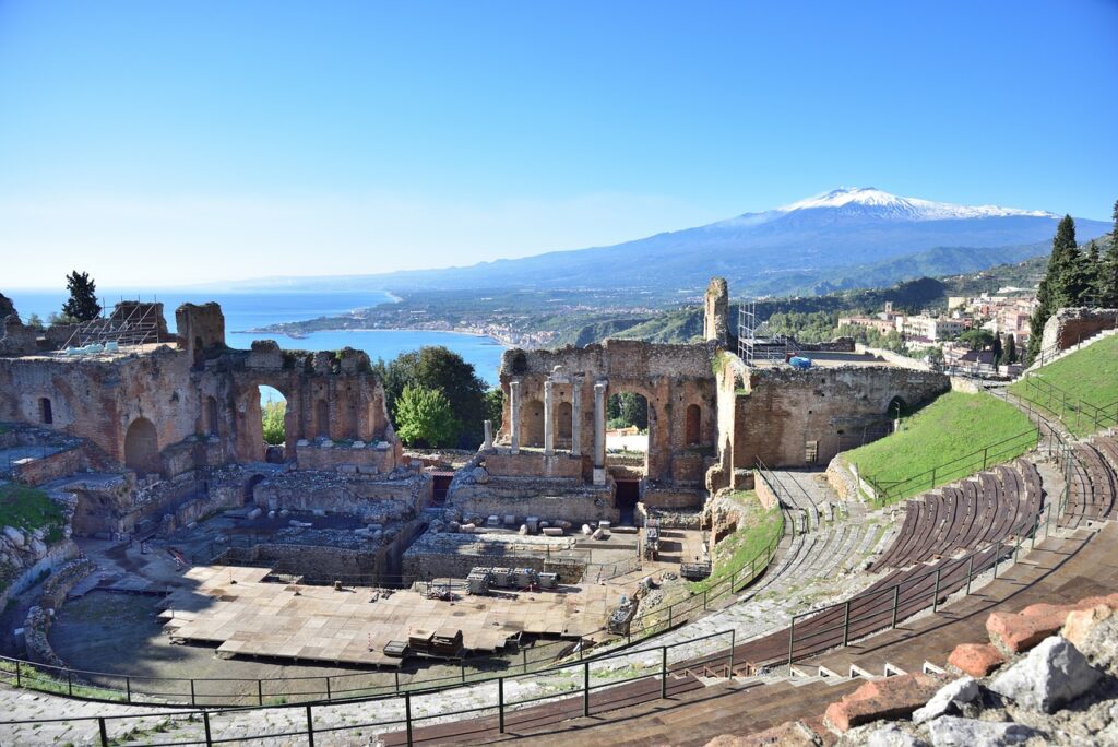italy, landscape, sicily
